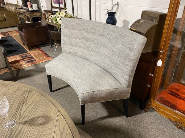 Arhaus Tao Curved Bench North Furnishings