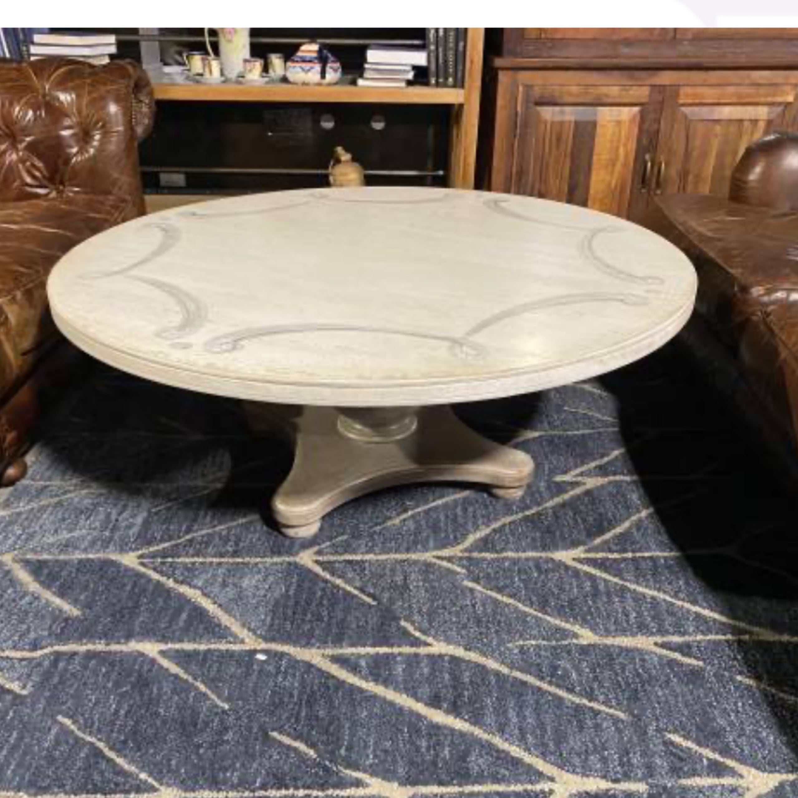 Arhaus Antonia Bell’arte Round Coffee Table North Furnishings