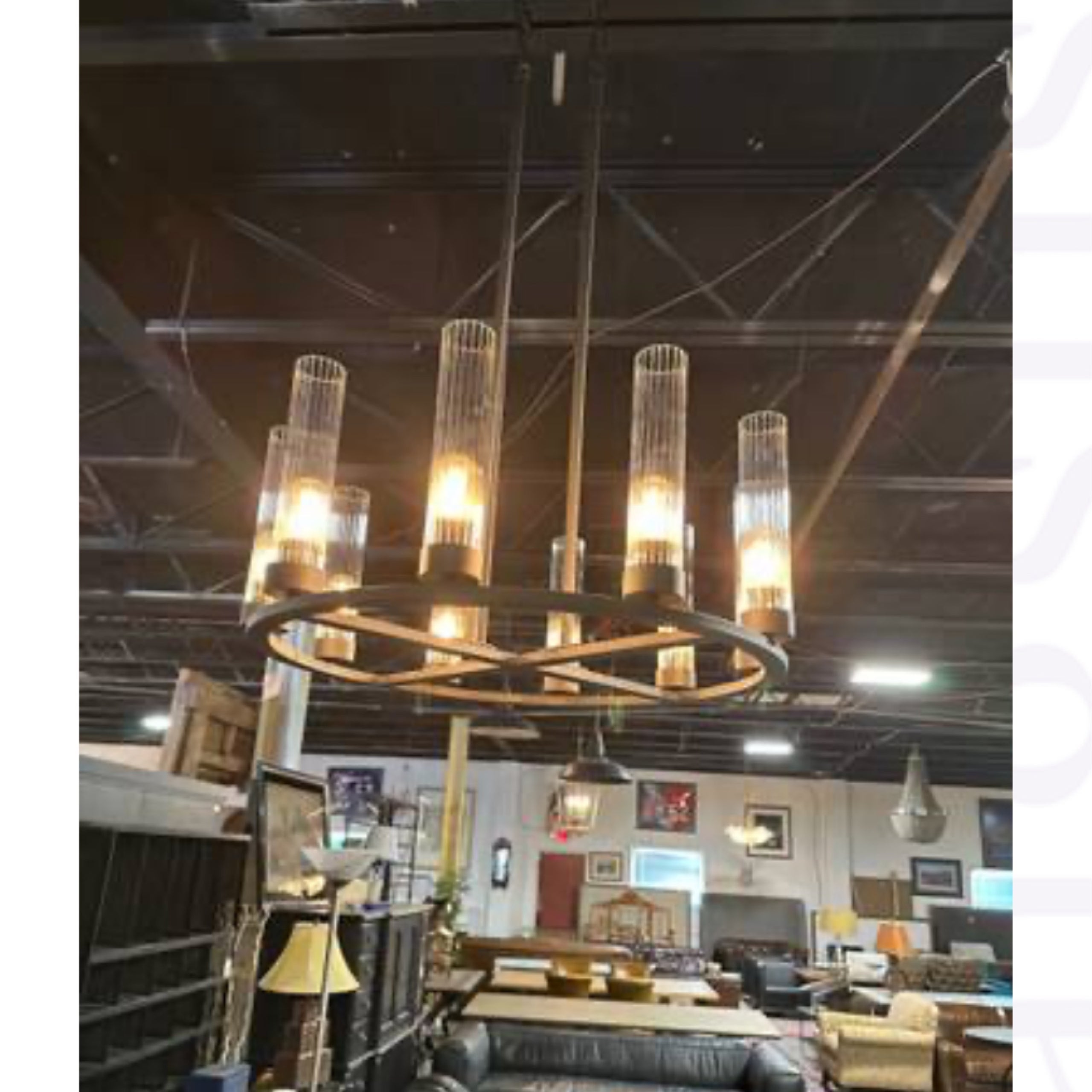 Arhaus Andreas Round Chandelier North Furnishings